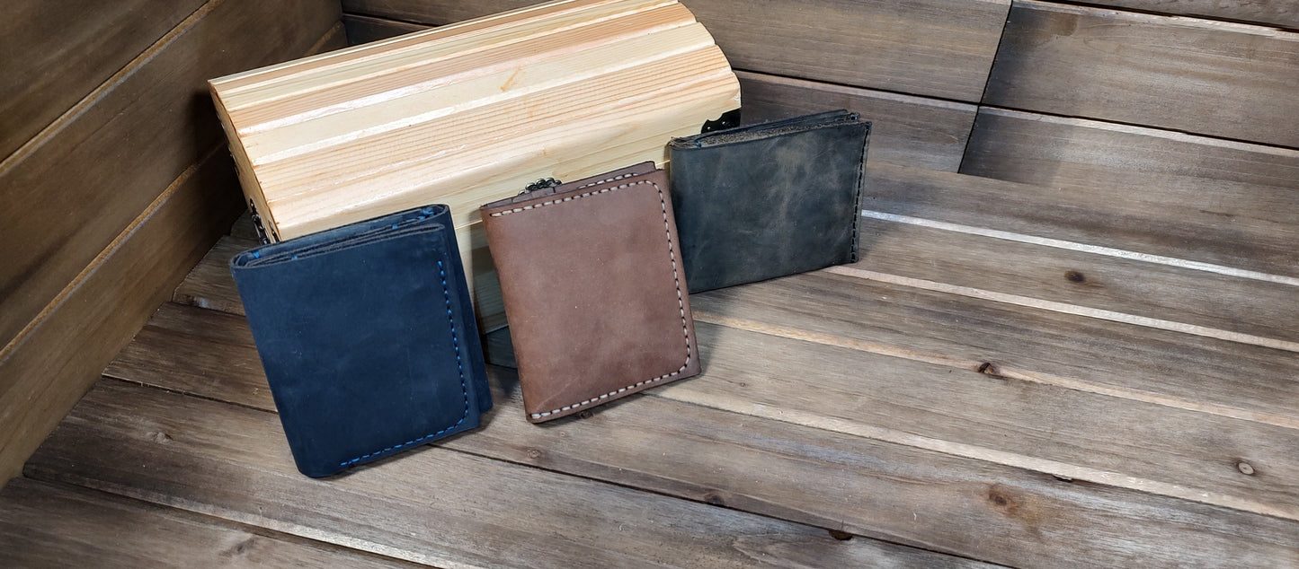 Woodsman Wallet, Tri-Fold Loyalty Card (#2)