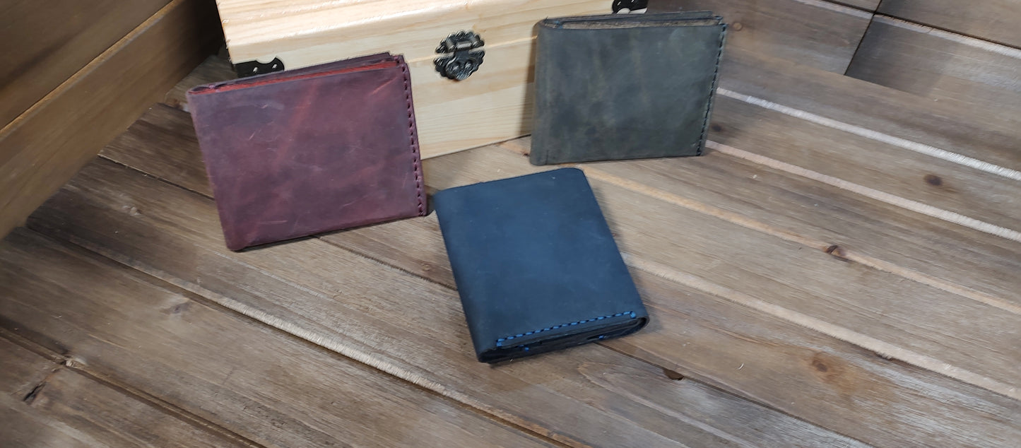 Woodsman Wallet, Tri-Fold Loyalty Card (#2)