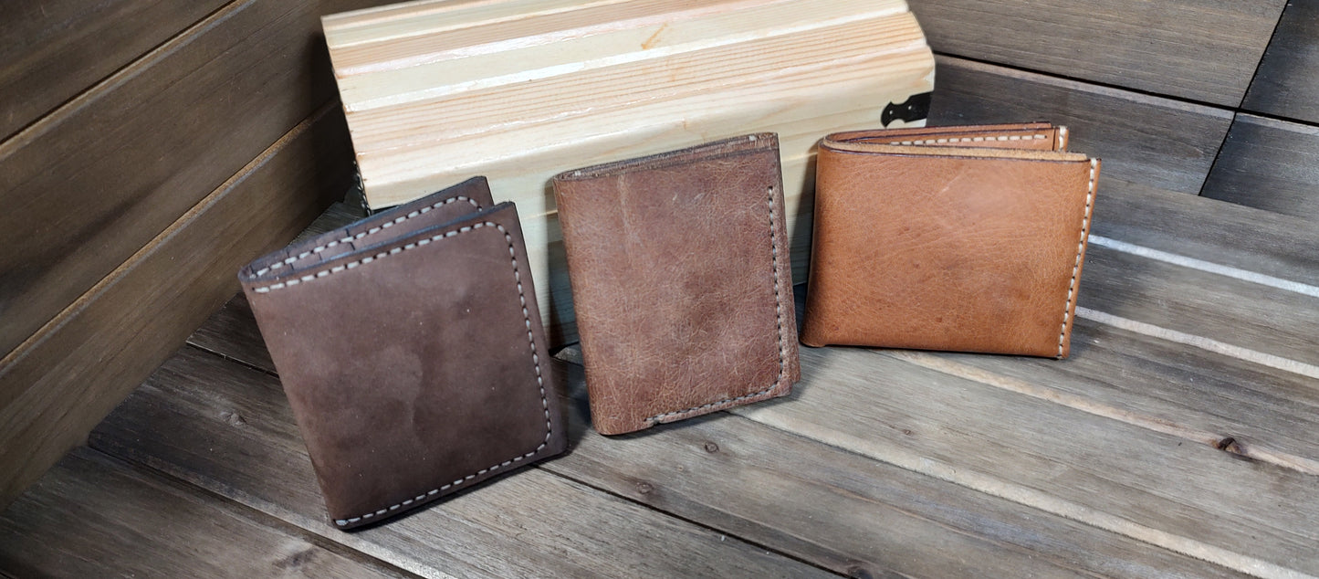 Woodsman Simple Card Wallet Bi- fold