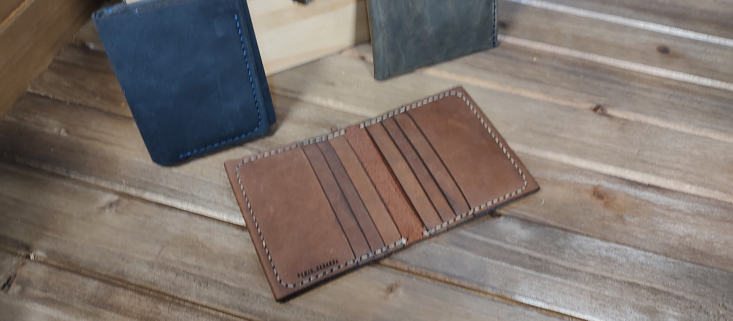 Woodsman Simple Card Wallet Bi- fold