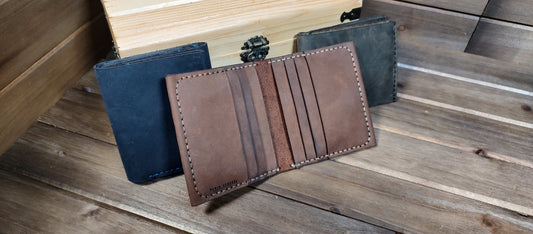 Woodsman Simple Card Wallet Bi- fold