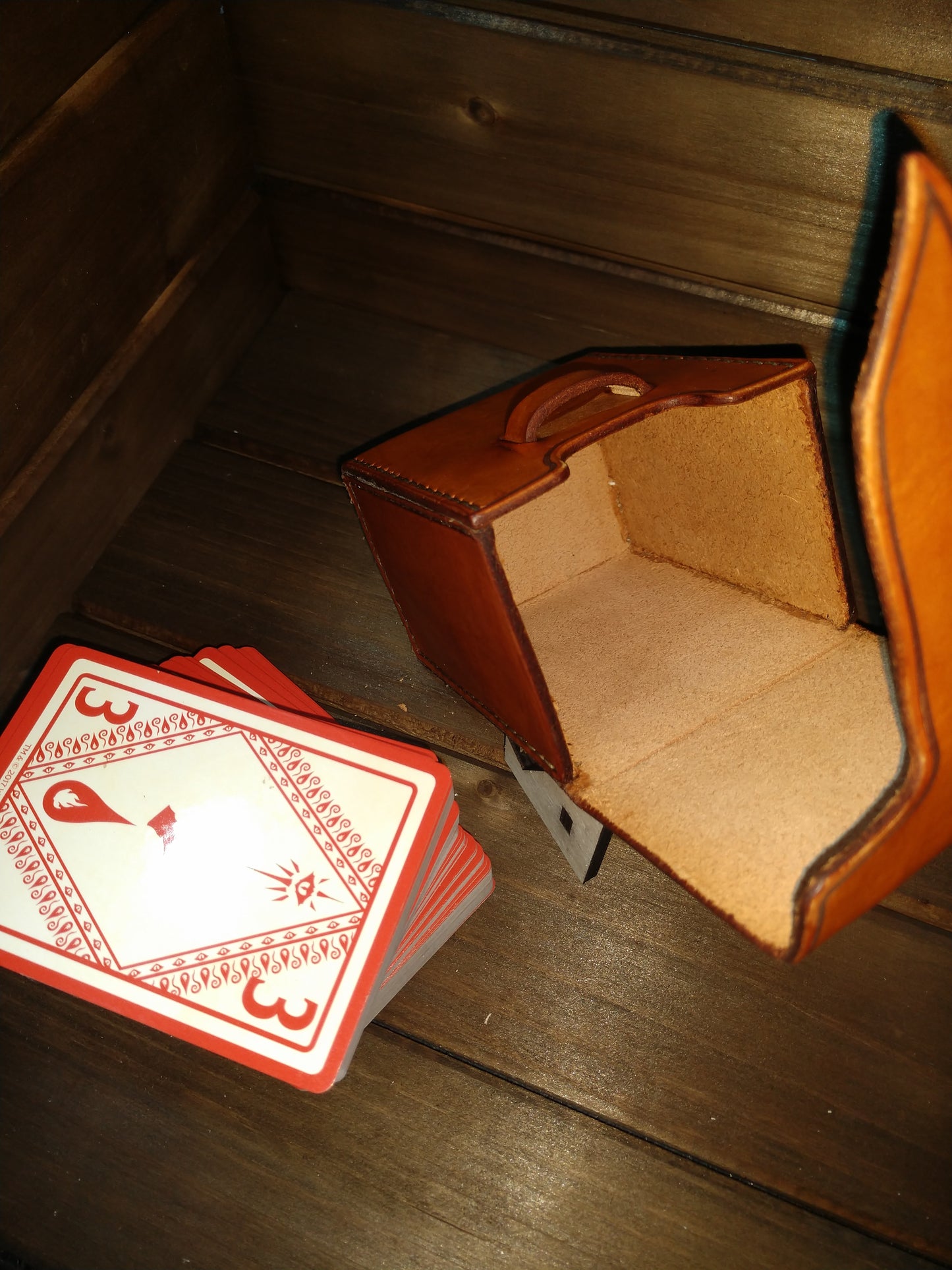 Playing Card Case, Triple Deck